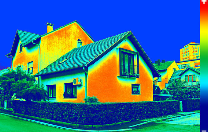 Inspection thermographique à Jonquière.